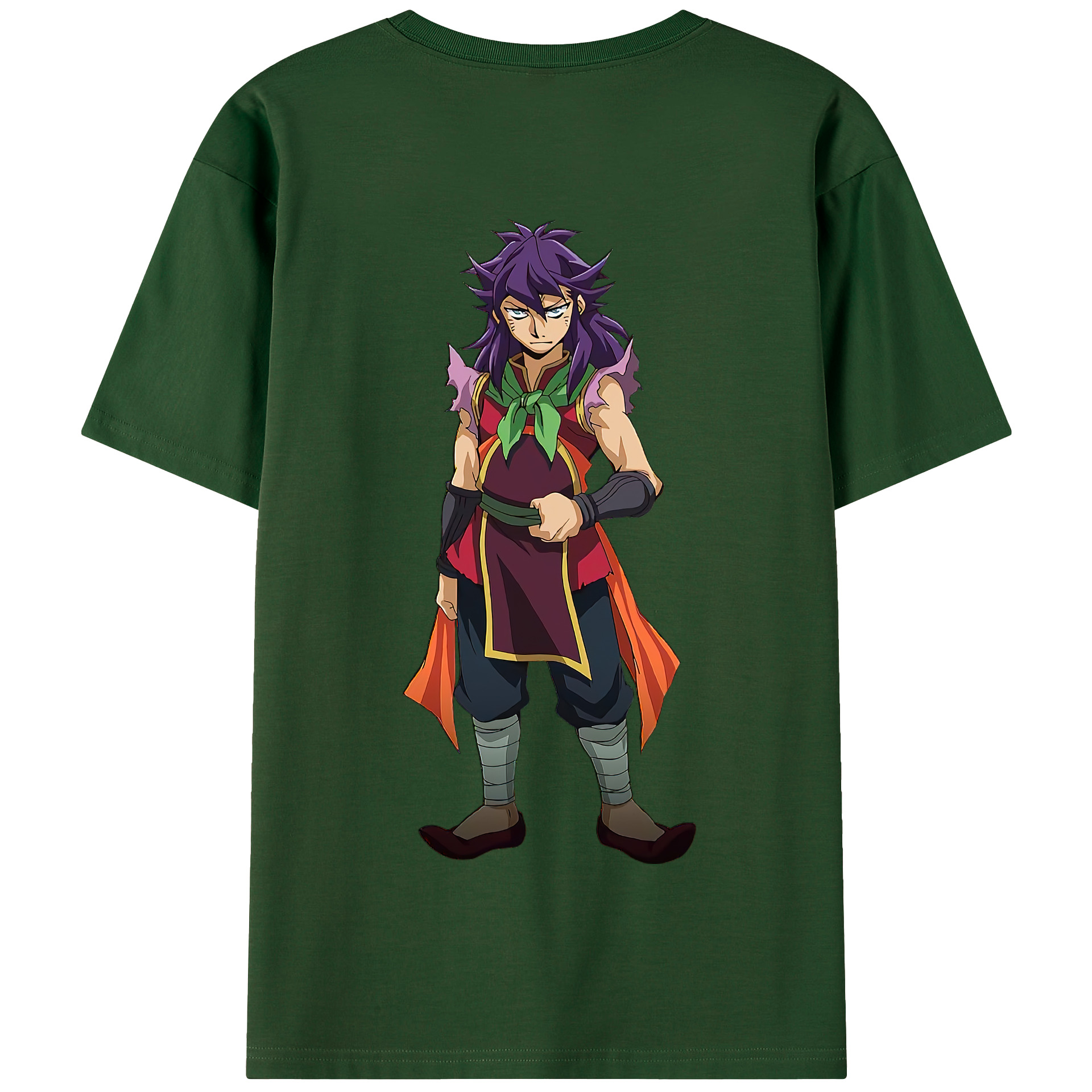 遊☆戯☆王 Yu-Gi-Oh! 綿100％半袖Tシャツ（背面プリント）